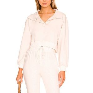 L*Space Revolve Livin' Is Easy Light Pink Pullover